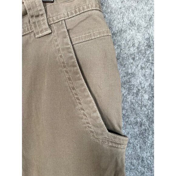 Royal Robbins Mens Utility Pants Size 38 Khaki Cotton Blend Outdoor Wear Read - Picture 6 of 10